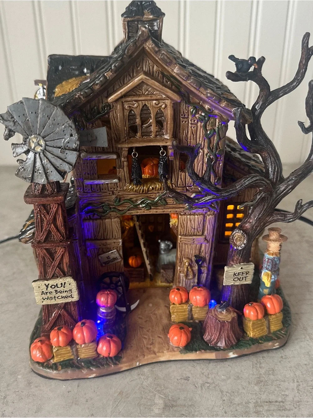 Lemax spooky town